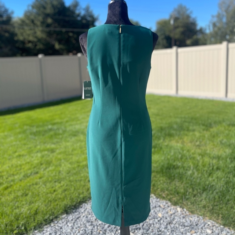 LAUREN Ralph Lauren Green Classy Dress - Picture 4 of 7